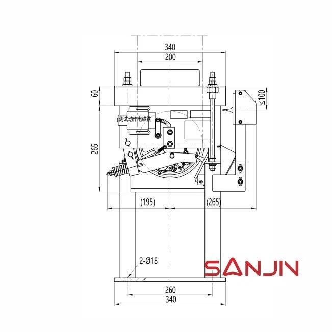 Elevator parts Elevator Overspeed Governor OX-208（A）