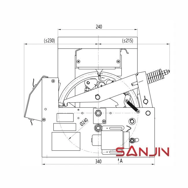 Elevator safety parts Elevator Overspeed Governor OX-240E